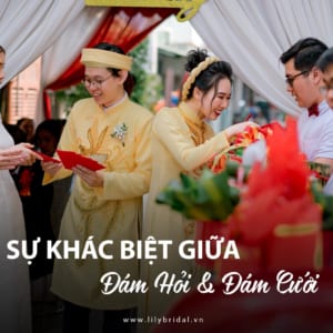 Hướng dẫn phân biệt đám hỏi và đám cưới