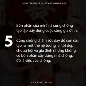 Cùng chồng xây dựng gia đình tạo lập hạnh phúc